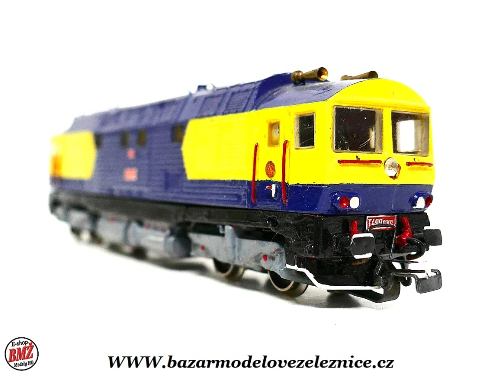 Maloserie - DC - Dieselová lokomotiva T 499 0002 ČSD - HO