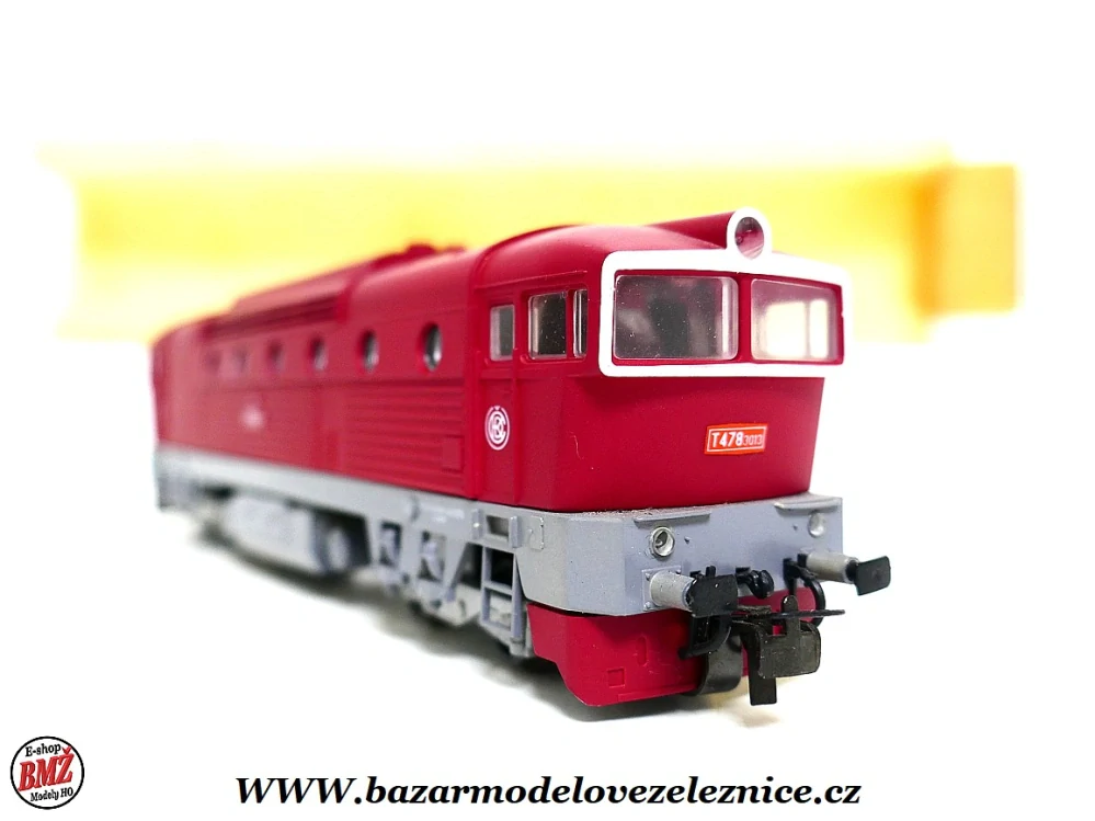 ČS Train - DC - Dieselová lokomotiva T 478 3013 ČSD - HO