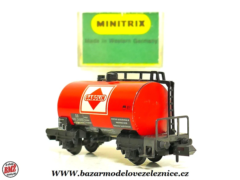 Minitrix - Cisternový vůz DB Gasolin - N