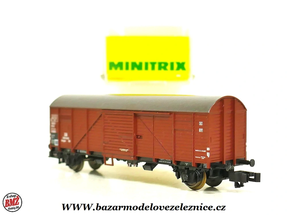 Minitrix - Krytý vůz DB - N