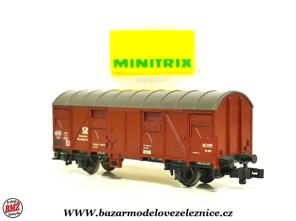 Minitrix - Krytý vůz DBP - N