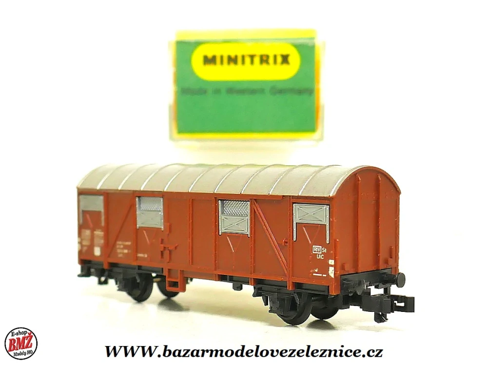 Minitrix - Krytý vůz DB - N