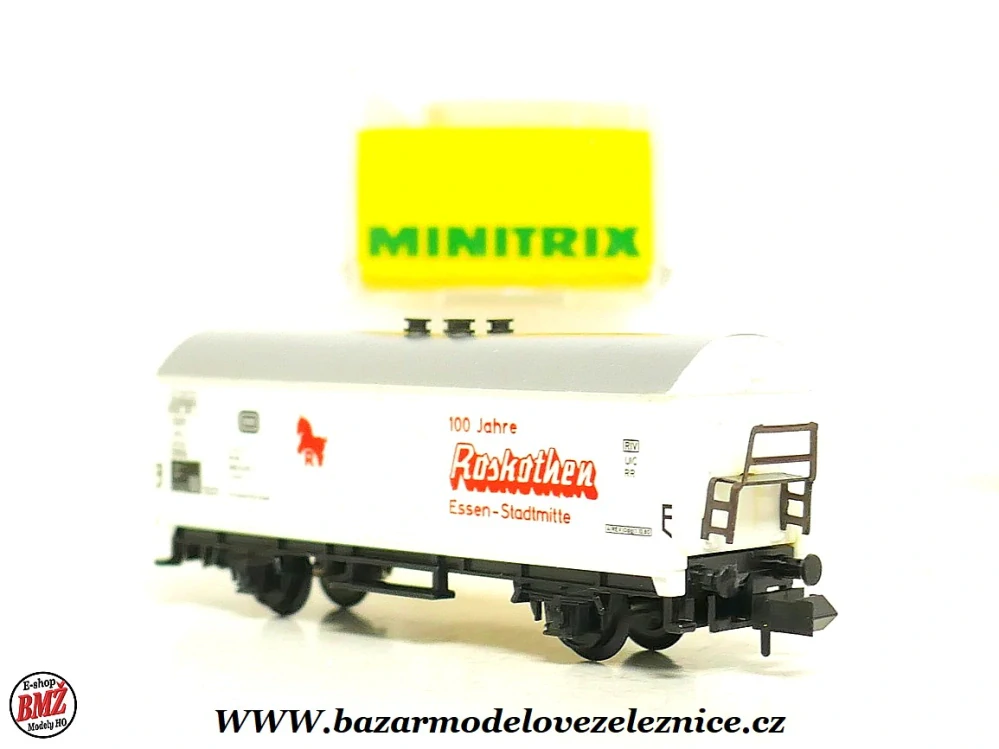 Minitrix - Krytý vůz chladírenský DB - N