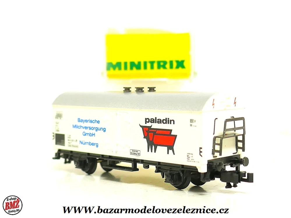 Minitrix - Krytý vůz chladírenský DB - N