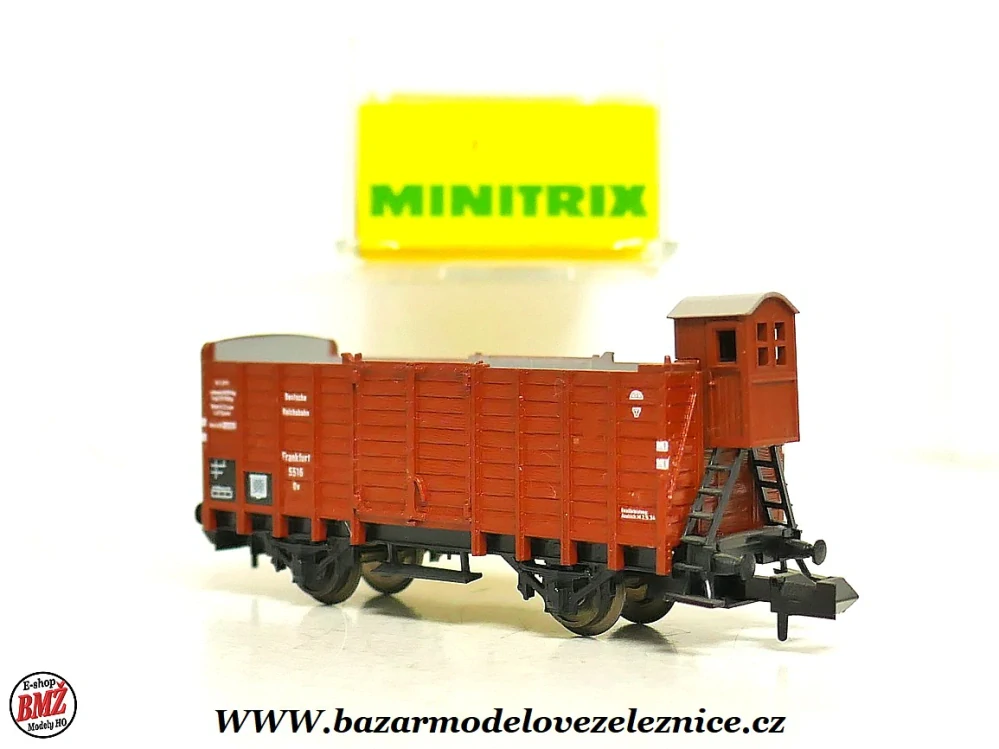 Minitrix - Otevřený vůz DR - N