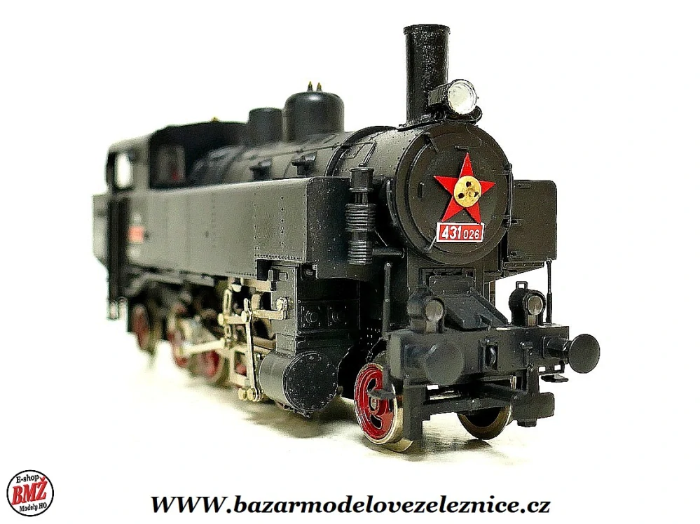 Kleinbahn - DC - Parní lokomotiva 431 026 ČSD- HO