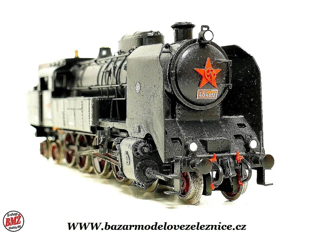 Piko DDR Předělávka - Parní lokomotiva 464 002 ČSD - HO