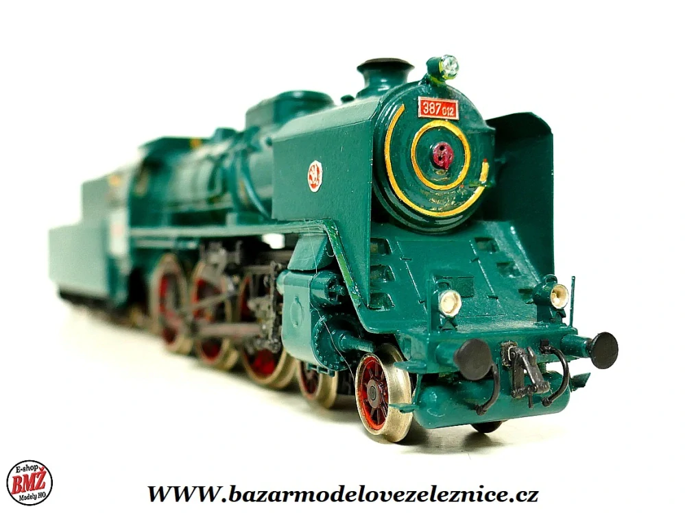 Piko DDR Předělávka - Parní lokomotiva 387 012 ČSD - HO