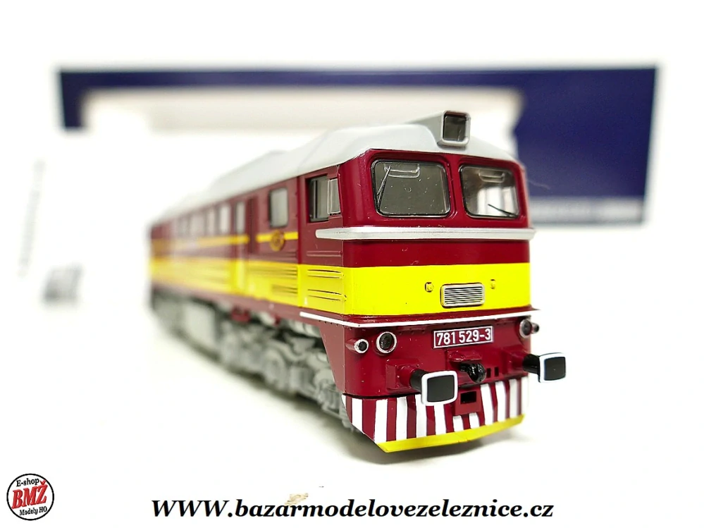 Gutzold - DSS - Dieselová lokomotiva 781 529 ČSD - HO