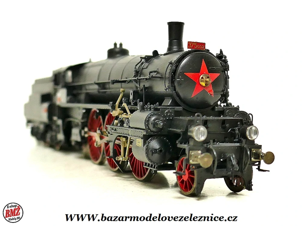 Roco - DSS - Parní lokomotiva 375 002 ČSD - HO