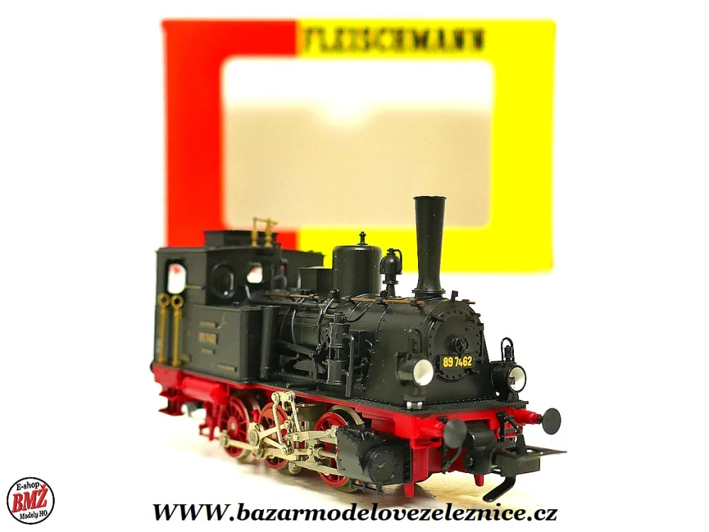 Fleischmann - DC - Parní lokomotiva BR 89 008 DRG - HO