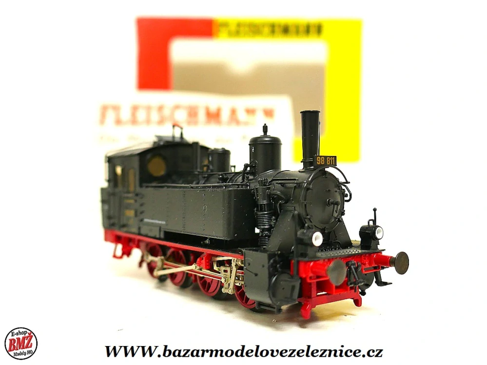 Fleischmann - DC - Parní lokomotiva BR 98 811 DRG - HO