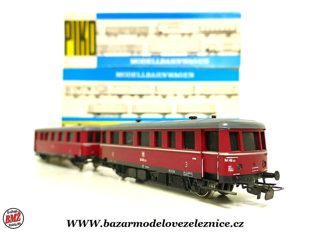 Piko DDR - DC - Motorová souprava M 140 ČSD - HO