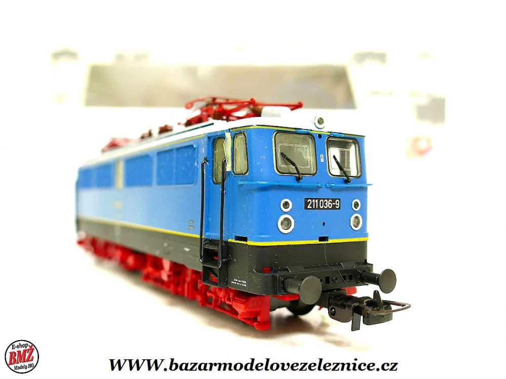 Nové Piko - DSS - Elektrická lokomotiva BR 211 036 DR Leipzig- HO