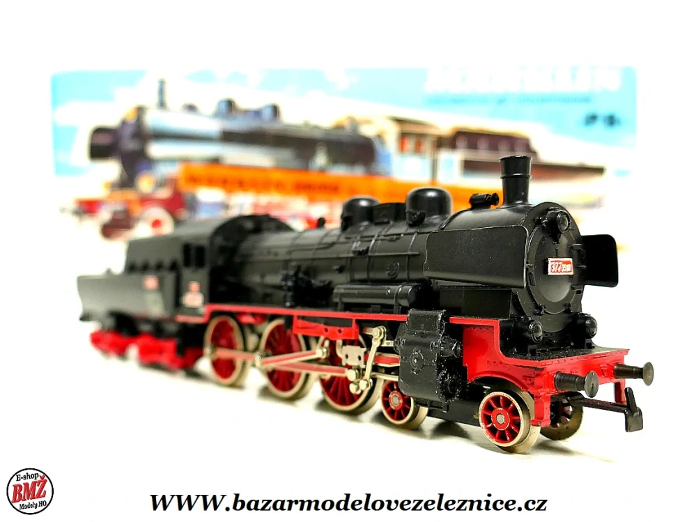 Marklin Hamo - DC - Parní lokomotiva 377 0510 ČSD - HO