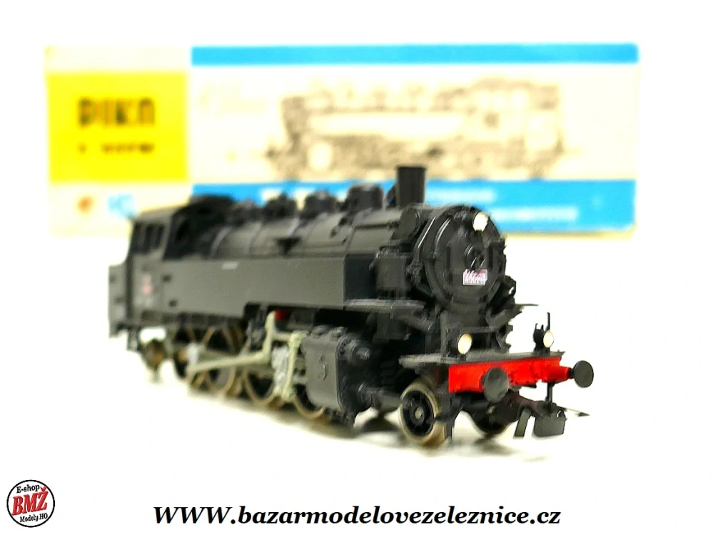 Piko DDR - DC - Parní lokomotiva 455 018 ČSD Originál - HO