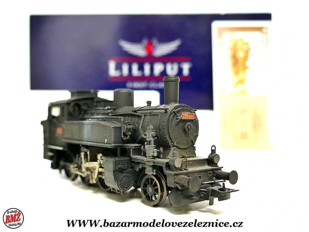 Liliput LIMITKA 21 KS - DSS - Parní lokomotiva 335 1501 ČSD - HO