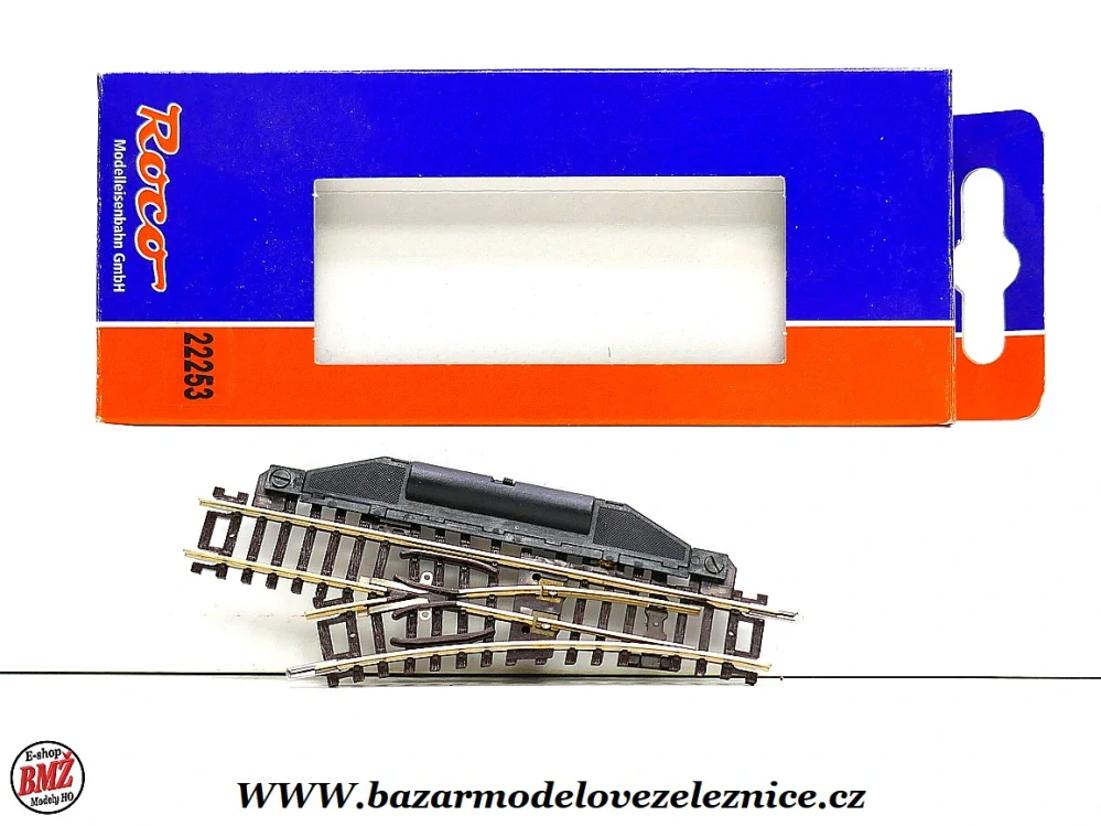 Roco - Fleischmann - výhybka levá ruční 24° R1=194,6 mm - N