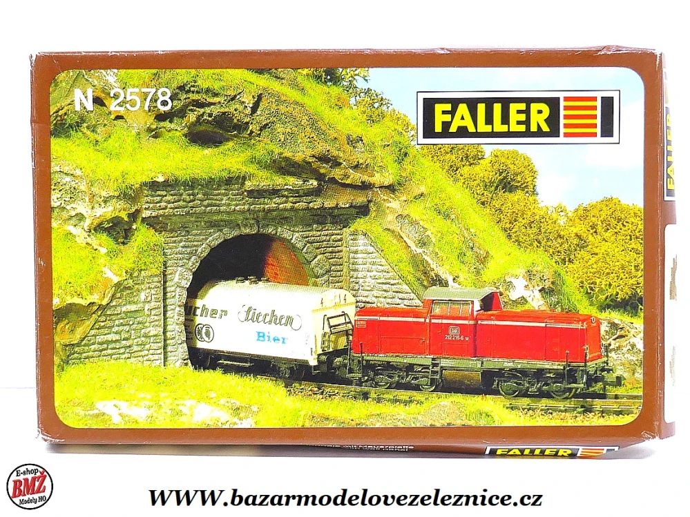 Faller - Tunelový portál, 2 ks - N