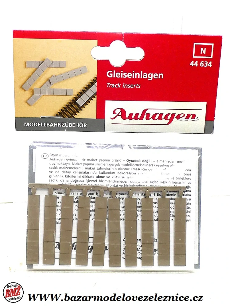 Auhagen - panely mezi koleje 41 x 7 mm -10ks - N