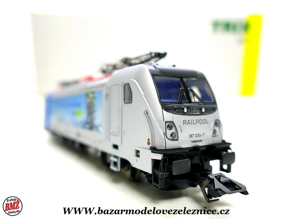 Trix - DCC + ZVUK - Elektrická lokomotiva BR 187.0 TRAXX BLS cargo - HO