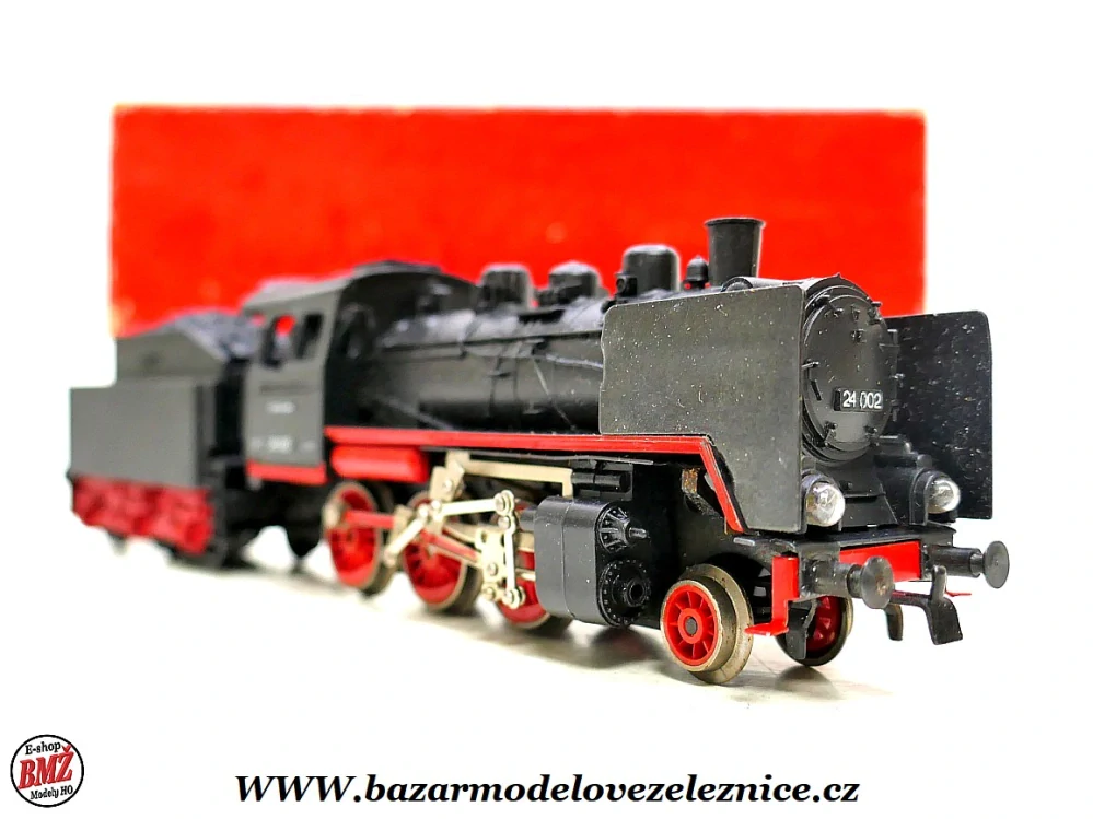 Piko DDR - DC - Parní lokomotiva BR 24 002 DR - HO