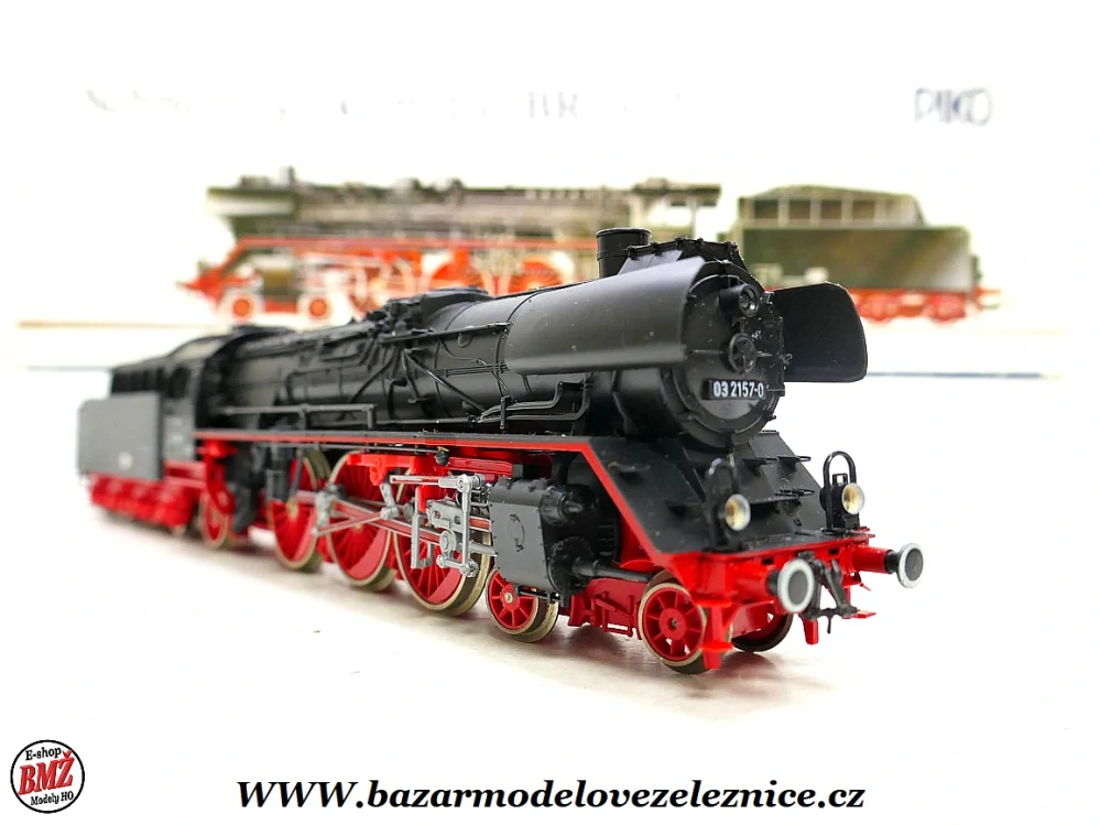 PIKO DDR - DC - Parní lokomotiva BR 03 2157 DR - HO