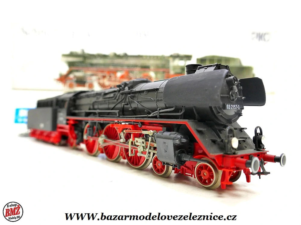 PIKO DDR - DC - Parní lokomotiva BR 03 2157 DR - HO