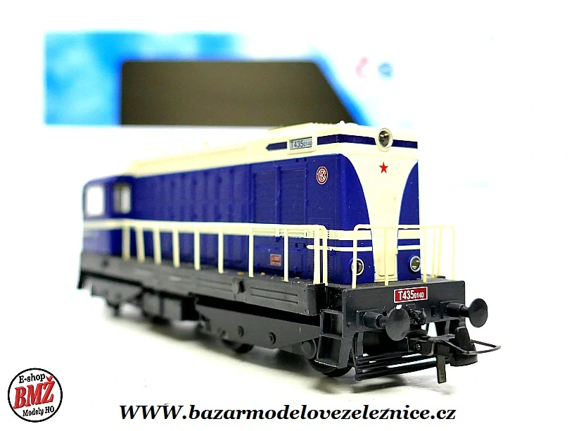 CSTrain - DSS - Dieselová lokomotiva T 435 01 ČSD - HO