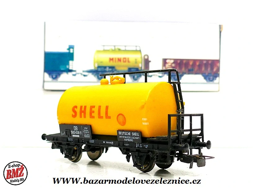 Piko DDR - Cisternový vůz DB - SHELL - HO