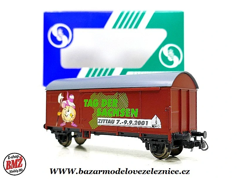Sachsenmodelle - Krytý vůz výroční 2001 - HO