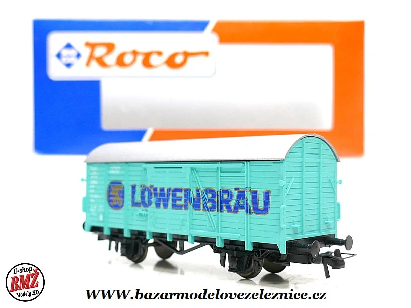 Roco - Pivovarský vůz DB Lowenbrau - HO
