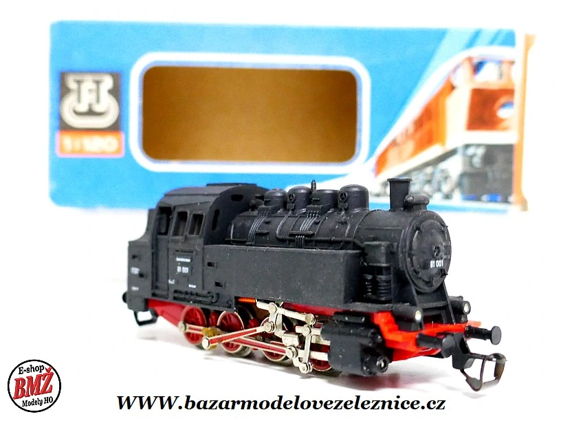 BTTB - Parní lokomotiva BR 81 001 DR - TT