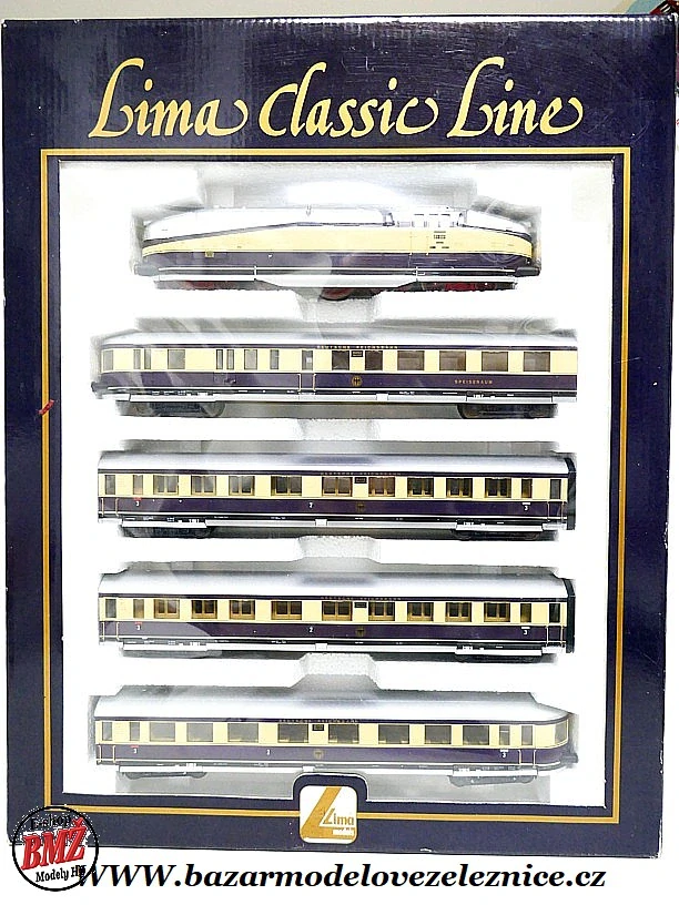 Lima - DC - Set BR 61 Henschel-Wegmann - HO