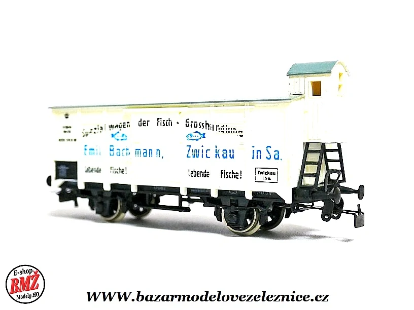 Piko DDR - Chladírenský vůz Emil Bachmann- HO
