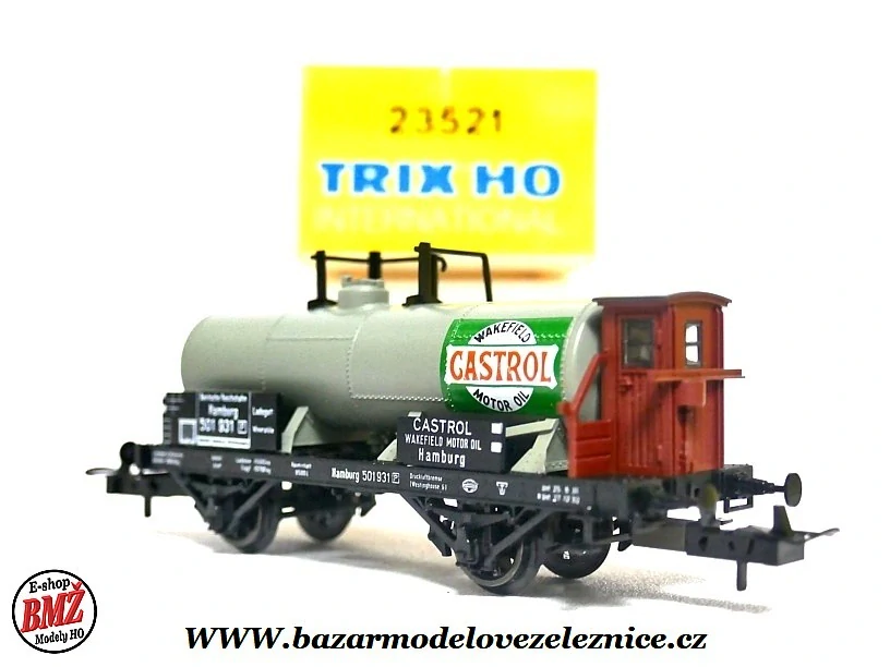 Trix - Cisternový vůz DRG Castrol - HO