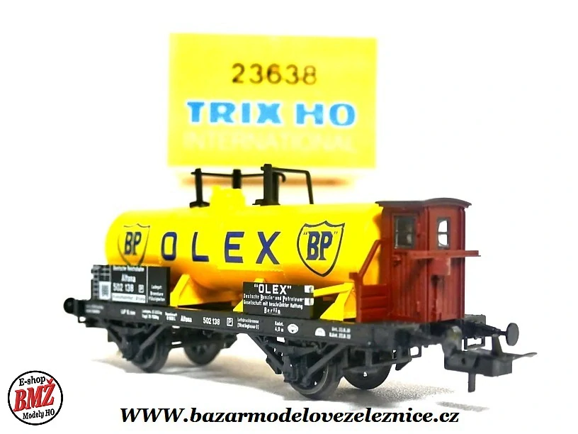 Trix - Cisternový vůz DRG Olex BP - HO