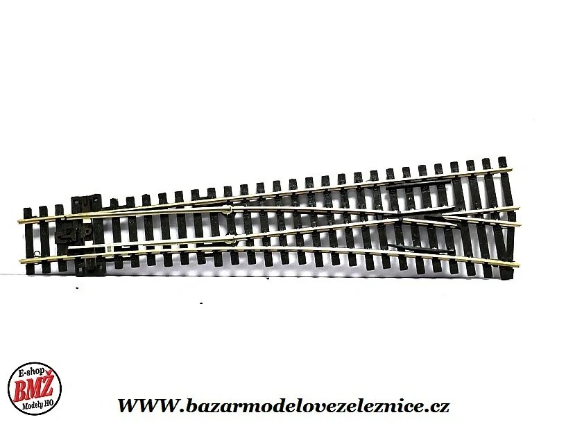PECO SL-95 CODE 100 - výhybka pravá 219mm, R914mm/12° - HO