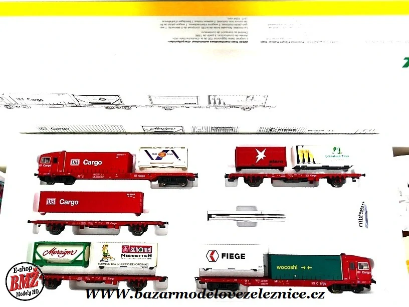 Trix - DSS - Dieselová souprava Sprinter Cargo DB - HO