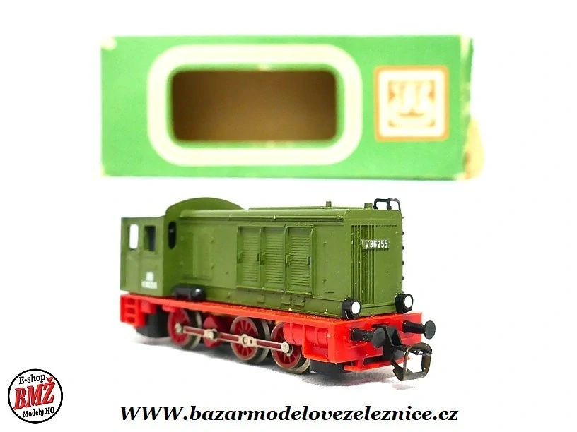 BTTB - Dieselová lokomotiva V 36 255 DB - TT