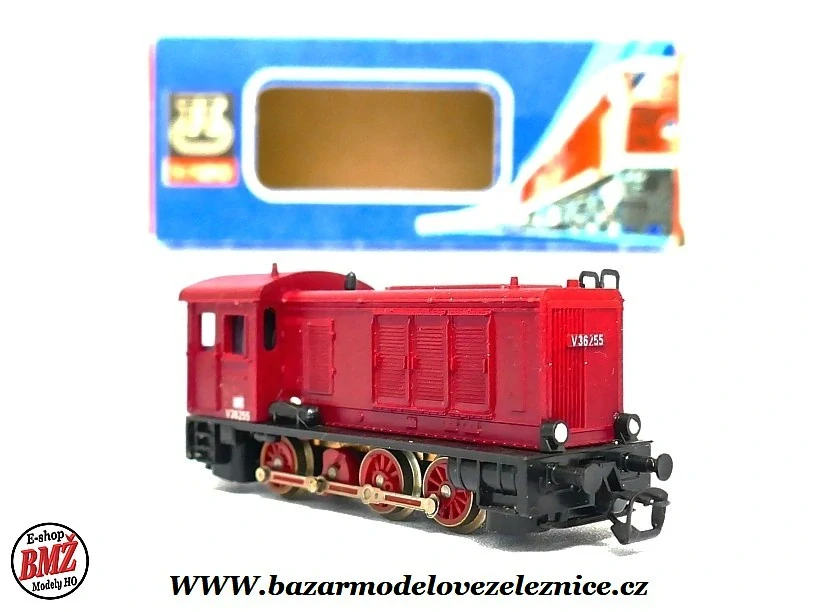 BTTB - Dieselová lokomotiva V 36 255 DB - TT