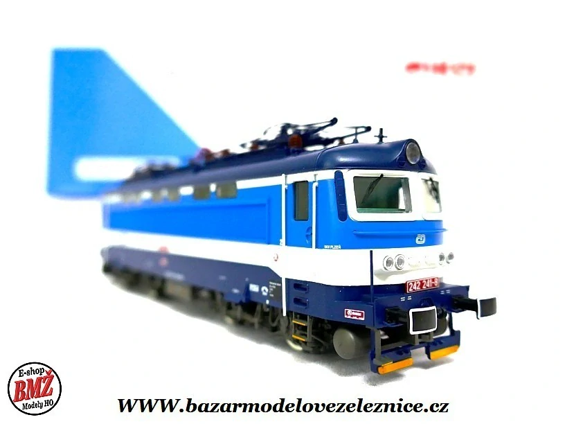 Nové Piko Expert - DSS - Elektrická lokomotiva Plecháč Rh 242 241 ČD - HO