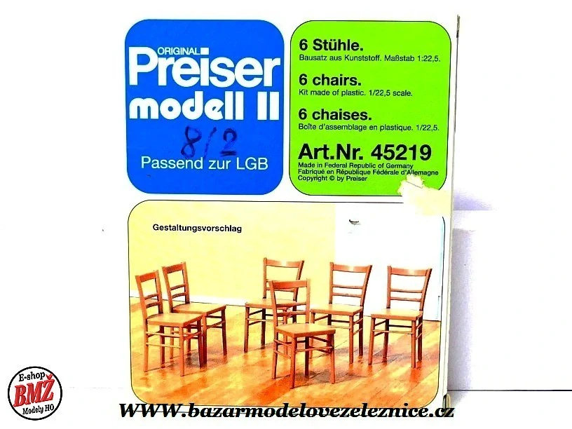Preiser - židle - G