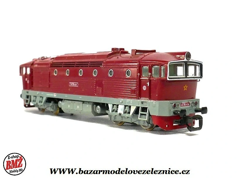 MTB - DCC + ZVUK - Dieselová lokomotiva T 478 ČSD Brejlovec - TT