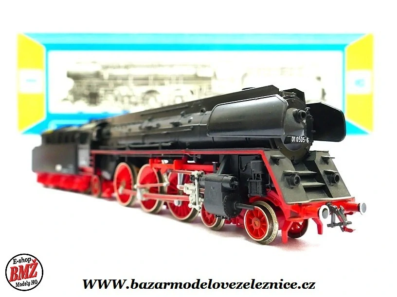 Piko DDR - DC - Parní lokomotiva BR 01 0505 DR - HO