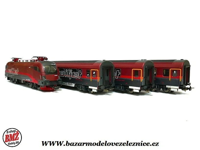 Nové Piko - DSS - Set RAILJET OBB - HO