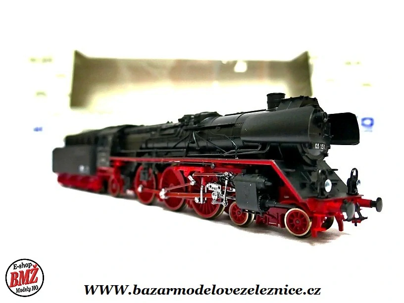 Nové Piko - DC - Parní lokomotiva BR 03 151 DR - HO