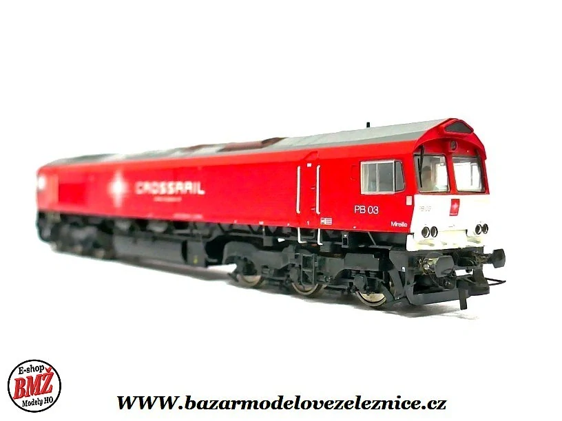 Mehano - DSS - Dieselová lokomotiva Crossrail Class 66 - HO