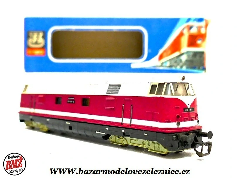 BTTB - Dieselová lokomotiva BR 118 114 DR - TT