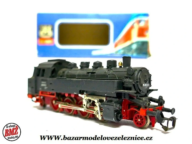 BTTB - Parní lokomotiva BR 86 1615 DR - TT